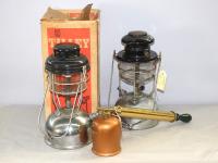2 TILLEY LAMPS & A REGA SPRAYE