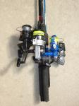4 FISH RODS & REELS