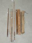 4 CANE FISHING RODS