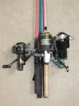 4 FISHING RODS & REELS