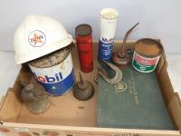1656 · 1 BOX GREASE TINS, BP SALES BO