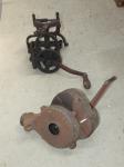 2 CAST IRON PIECES