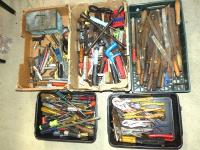1685 · 3 BOXES WITH VARIOUS HAND TOOL