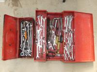 2 TOOL BOXES WITH HAND TOOLS I
