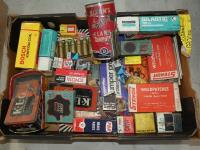 BOX WITH VINTAGE WORKSHOP PROD