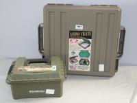 2 AMMUNITION HARD CASES