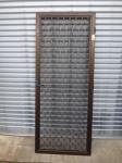 1734 · BROWN SECURITY DOOR H-202 W-82
