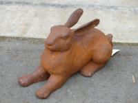 1750 · CAST IRON FIGURE OF A HARE H-2