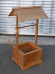 1763 · TIMBER WELL GARDEN FEATURE/PLA
