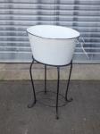 1783 · LARGE ICE BUCKET ON STAND