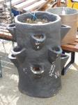 1799 · LARGE BLACK STRAWBERRY PLANTER