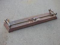 1812 · CAST IRON FIRE FENDER - SOME D