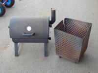 1825 · SMOKER & PIERCED METAL WOOD BA