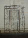 1841 · LARGE WROUGHT IRON DOOR WITH F
