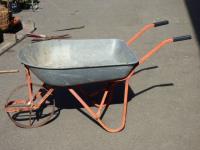 1851 · DAYTEK METAL TUB WHEELBARROW -