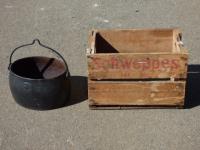 1853 · SCHWEPPES TIMBER CRATE & KENRI