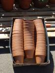 1860 · 39 SMALL TERRACOTTA POTS
