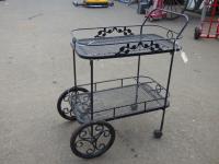 1913 · METAL 2 TIER GARDEN TROLLEY