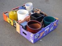 1946 · 2 BOXES OF VARIOUS PLANTERS