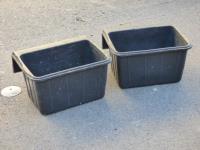1950 · 2 POLY FEED TROUGHS
