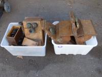 2002 · 2 TUBS OF OLD WALL MOUNTED PHO