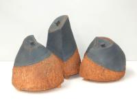 3 Pieces Of Art Pottery Signed