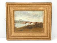 Signed Oil On Board Painting O