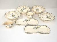 30 · 4 LIDDED VEGETABLE DISHES, 2 S