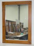Timber Framed Wall Mirror With