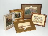 52 · 5 VARIOUS ARTWORKS (AUSTRALIAN
