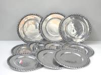 10 Cast Metal Charger Plates B