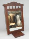 Timber Framed Mirror On Stand