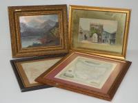 Framed Watercolours & Prints I