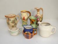Box Of Various Old Jugs