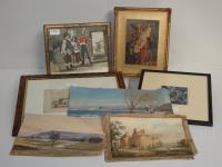 Box Of Victorian Prints, 1800'