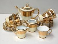 Cream & Gold Art Deco Style No