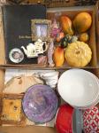 2 Boxes Of Figurines, Ceramic