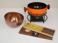 Enamel Fondu Set (No Lid) & Pa