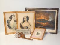 243 · BOX OF VICTORIAN PORTRAIT PRIN