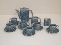 Thai Blue Celedon Coffee Set,