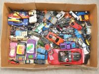 258 · BOX OF TOY CARS