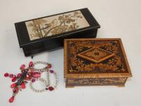2 Jewellery Boxes & Costume Je