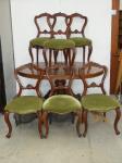 7 Piece Dining Suite With Gree