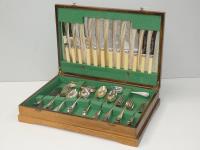 Cased Plated Cutlery Service L