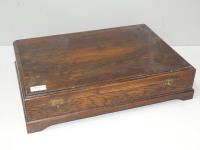 275 · OAK CUTLERY BOX (NO CONTENTS)