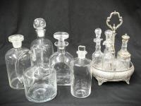 Box Of Decanters Etc