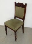 309 · VELVET UPHOLSTERED LATE VICTOR