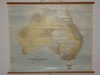 1978 Map Of Australia H-88 W-1