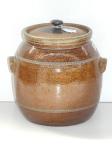 316 · LIDDED CROCK - AS IS (REPAIR T