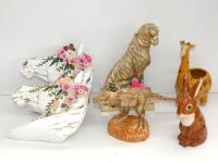 Box Of Animal Figurines